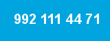 992 111 44 71